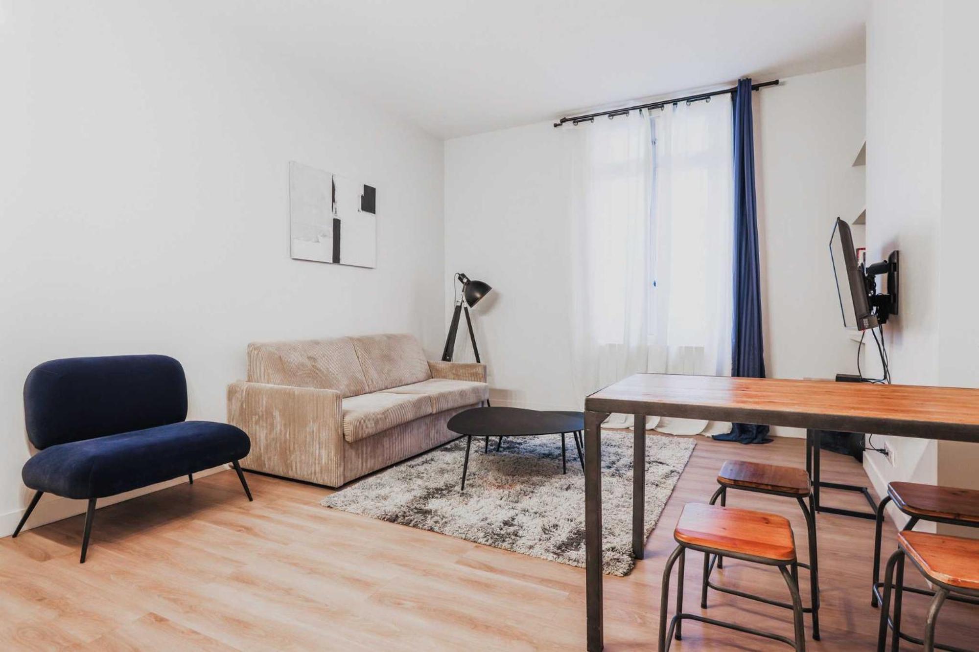 Modern Apartment 1Br- 4P Le Marais Quarter 파리 외부 사진