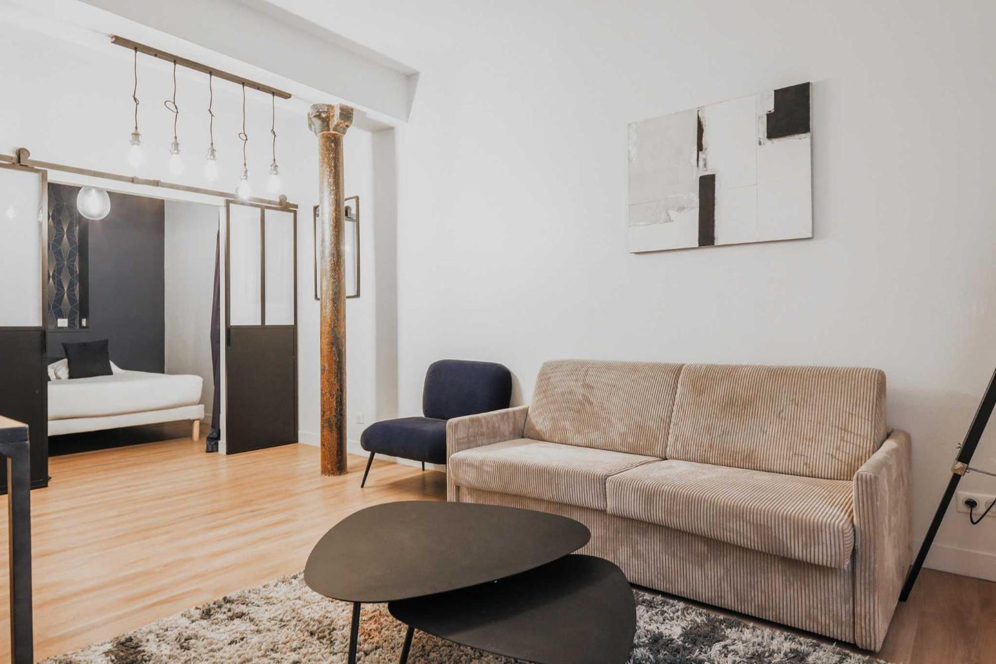 Modern Apartment 1Br- 4P Le Marais Quarter 파리 외부 사진