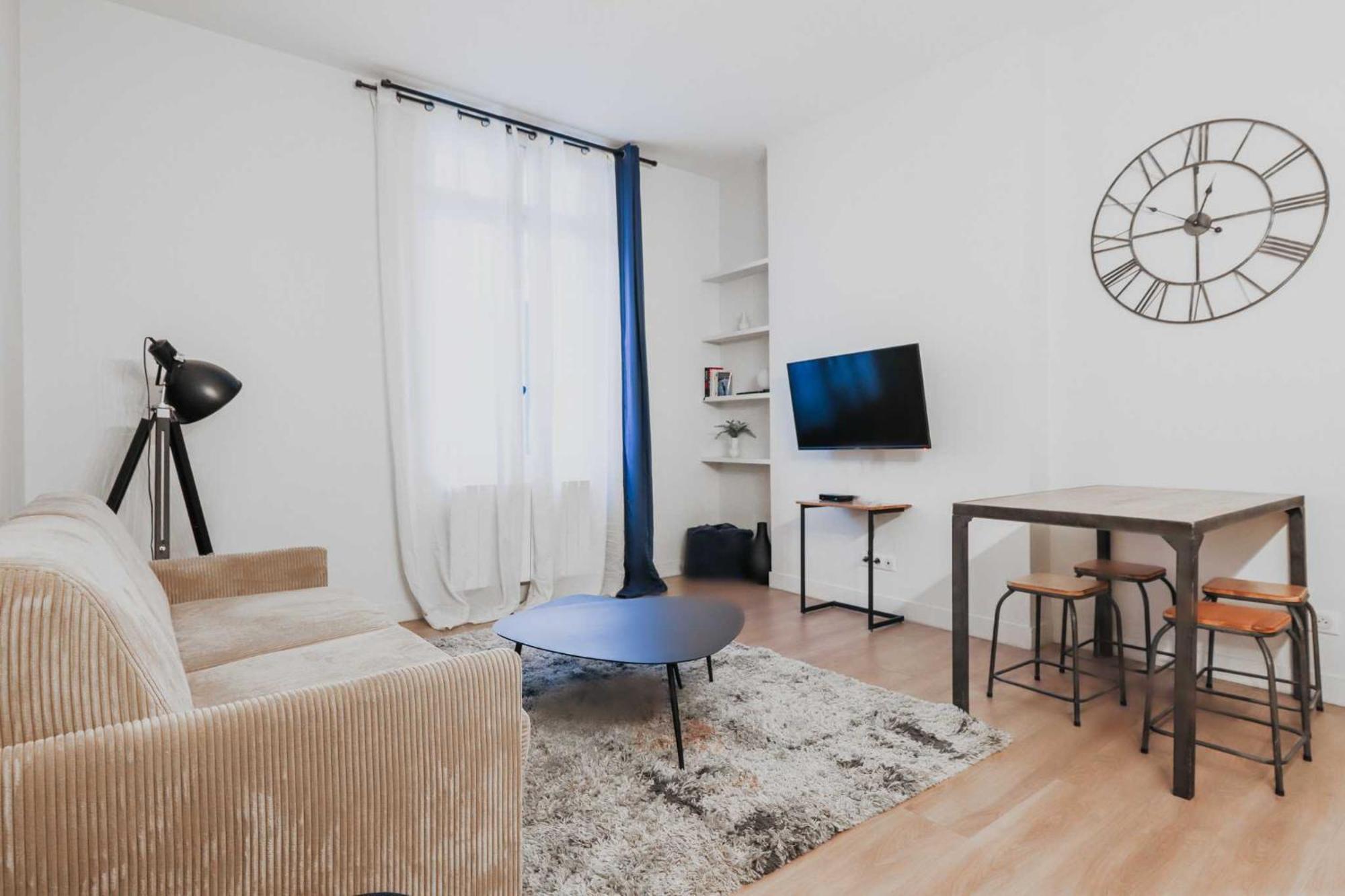 Modern Apartment 1Br- 4P Le Marais Quarter 파리 외부 사진